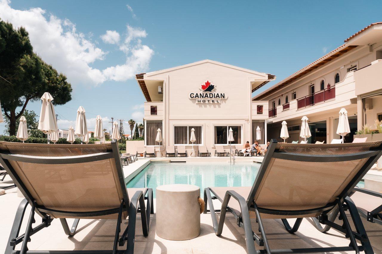 Canadian Hotel Λαγανάς Εξωτερικό φωτογραφία